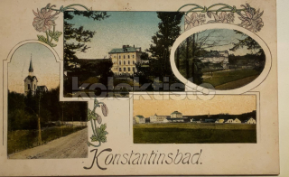 420 Kč TC Pohlednice Konstantinovy Lázně, CZE124617