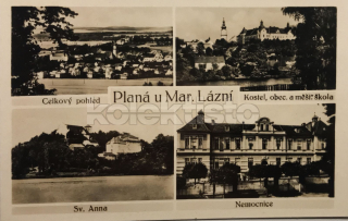220 Kč TC Pohlednice Planá, CZE124626