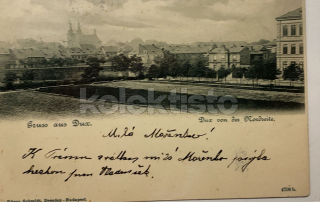 420 Kč TP Pohlednice Duchcov, CZE124849