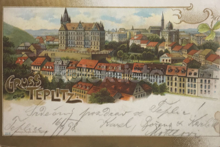 300 Kč TP Pohlednice Teplice, CZE124948