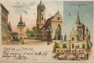 460 Kč TP Pohlednice Teplice, CZE124988