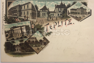 600 Kč TP Pohlednice Teplice, CZE124997