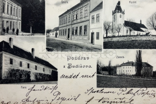 600 Kč TR Pohlednice Budišov, CZE125106