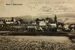 240 Kč TU Pohlednice Rtyně v Podkrkonoší, CZE125170