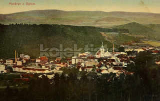 300 Kč TU Pohlednice Úpice, CZE125216