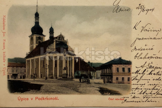 420 Kč TU Pohlednice Úpice, CZE125349