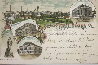 700 Kč TU Pohlednice Dvůr Králové nad Labem, CZE125408