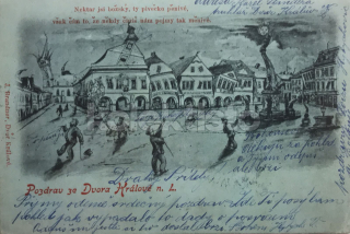 800 Kč TU Pohlednice Dvůr Králové nad Labem, CZE125412