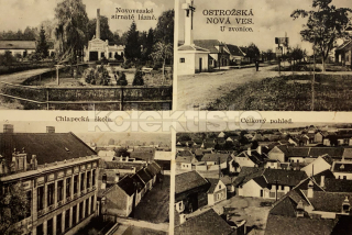 360 Kč UH Pohlednice Ostrožská Nová Ves, CZE125718