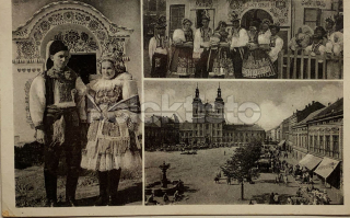 160 Kč UH Pohlednice Uherské Hradiště KROJE, CZE125770