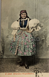 260 Kč UH Pohlednice Uherské Hradiště KROJE, CZE125789
