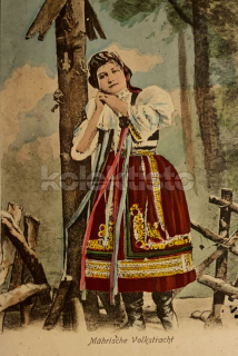 420 Kč UH Pohlednice Uherské Hradiště KROJE, CZE125813