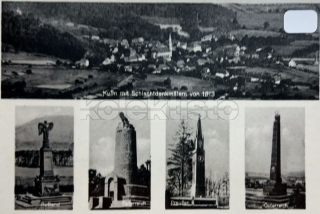 280 Kč UL Pohlednice Chlum POMNÍKY, CZE125878
