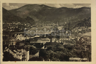 160 Kč UL Pohlednice Ústí nad Labem, CZE126035