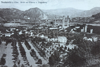 280 Kč UL Pohlednice Ústí nad Labem-Neštěmice TOVÁRNY, CZE126078