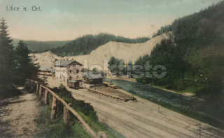 300 Kč UO Pohlednice Litice nad Orlicí NÁDRAŽÍ, CZE126199