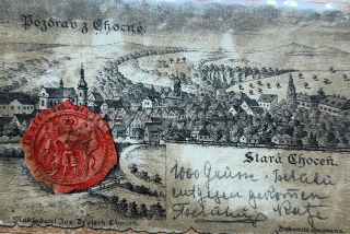 550 Kč UO Pohlednice Choceň, CZE126239