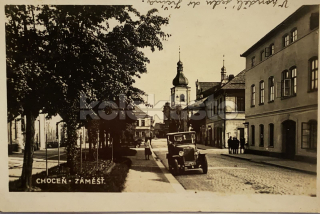 260 Kč UO Pohlednice Choceň AUTOMOBILY, CZE126279