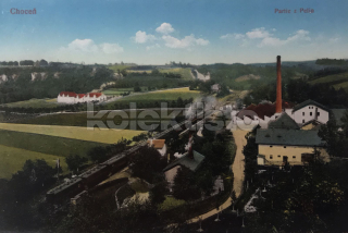 320 Kč UO Pohlednice Choceň TOVÁRNY, CZE126289