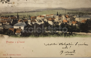 350 Kč UO Pohlednice Choceň, CZE126292