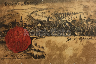 360 Kč UO Pohlednice Choceň, CZE126294
