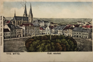 160 Kč UO Pohlednice Vysoké Mýto, CZE126385