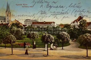 160 Kč UO Pohlednice Vysoké Mýto, CZE126390