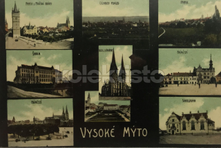 250 Kč UO Pohlednice Vysoké Mýto, CZE126407