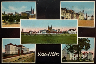 260 Kč UO Pohlednice Vysoké Mýto, CZE126413