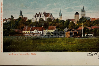 420 Kč UO Pohlednice Vysoké Mýto, CZE126435