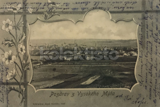 600 Kč UO Pohlednice Vysoké Mýto, CZE126446