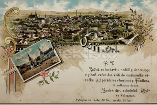 600 Kč UO Pohlednice Ústí nad Orlicí, CZE126486