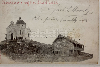 160 Kč VS Pohlednice Radhošť BOUDY, CZE126581