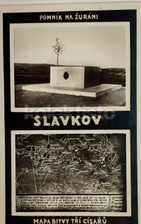 260 Kč VY Pohlednice Slavkov u Brna POMNÍKY, CZE126738