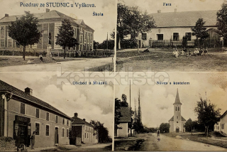 350 Kč VY Pohlednice Studnice OBCHODY, CZE126779