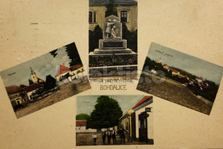 360 Kč VY Pohlednice Bohdalice POMNÍKY, CZE126781