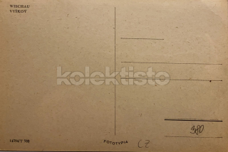 380 Kč VY Pohlednice Vyškov, CZE126798