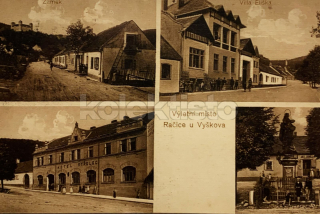 420 Kč VY Pohlednice Račice HOTELY, CZE126814