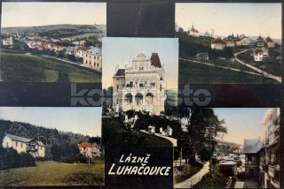 420 Kč ZL Pohlednice Lázně Luhačovice, CZE126908