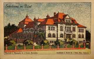 360 Kč ZL Pohlednice Zlín SOKOL, CZE127057