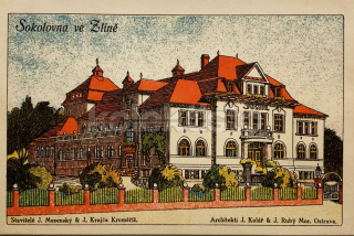 380 Kč ZL Pohlednice Zlín SOKOL, CZE127064