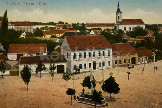 360 Kč ZN Pohlednice Hrušovany nad Jevišovkou HOSPODY, CZE127153