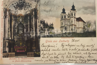 420 Kč ZN Pohlednice Lechovice, CZE127195
