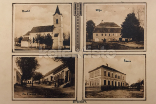 420 Kč ZN Pohlednice Rybníky OBCHODY, MLÝNY, CZE127199