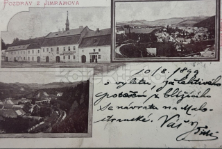 460 Kč ZR Pohlednice Jimramov, CZE127470