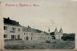 350 Kč ZR Pohlednice Bystřice nad Pernštejnem, CZE127488