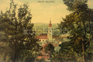 280 Kč ZR Pohlednice Velké Meziříčí, CZE127532