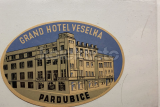 150 Kč PA Hotelový štítek Pardubice, CZE127576