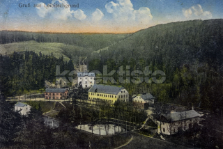 600 Kč CH Pohlednice Libocký Důl TOVÁRNY, CZE145757