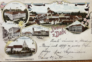 600 Kč JH Pohlednice Dačice, CZE145760